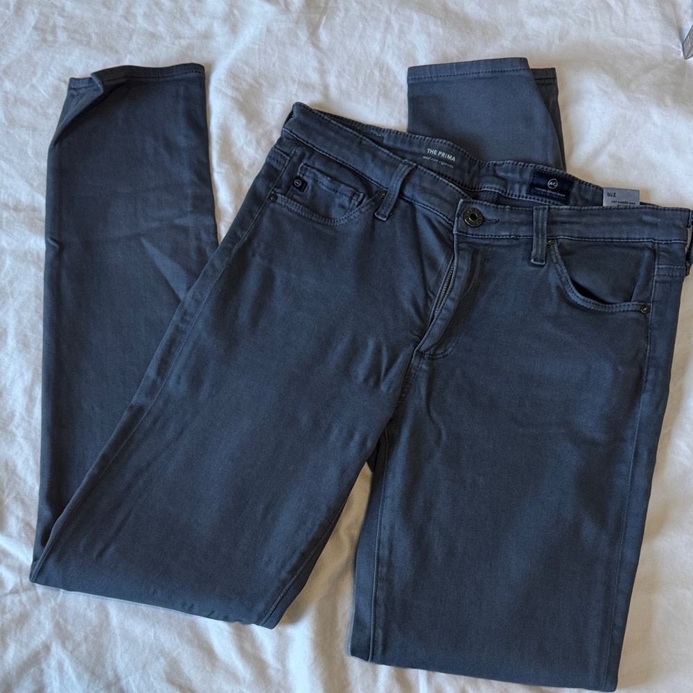 Ag Adriano Goldschmied Charcoal Denim Jeans